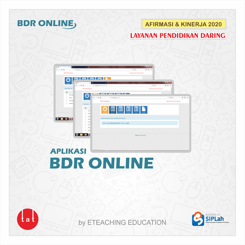 APLIKASI BDR ONLINE BERBASIS DARING | SIPLah