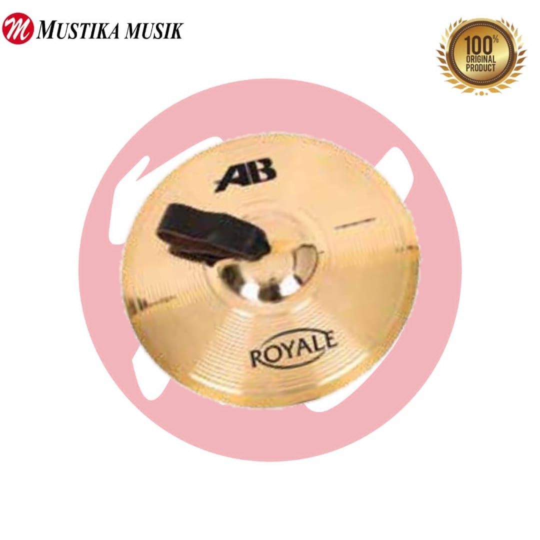 Marching Cymbal ROYALE AB Series 14+Strap ABOM14B SIPLah