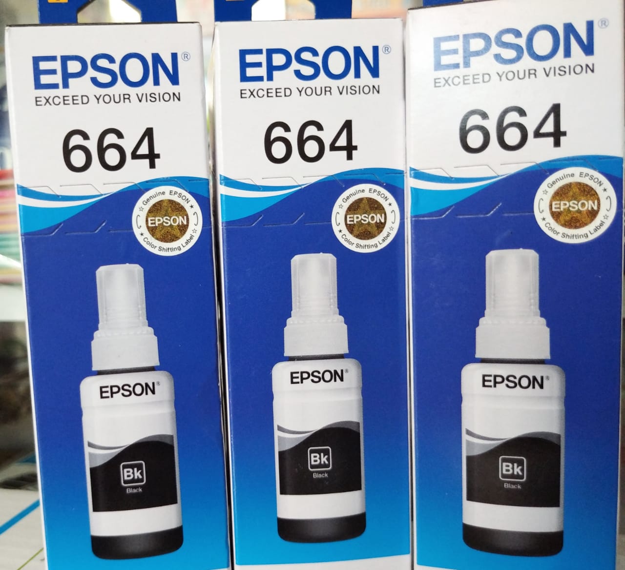 Tinta Epson 664 Black Original Siplah 5818