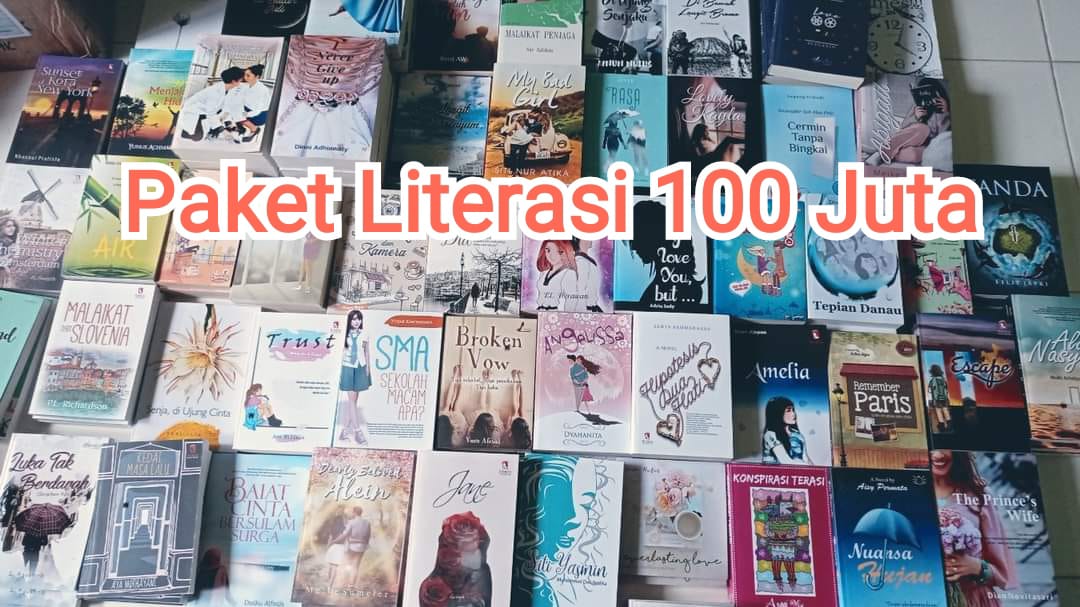 Paket Literasi Perpustakaan SMA (Kategori Buku Fiksi dan Non Fiksi 680