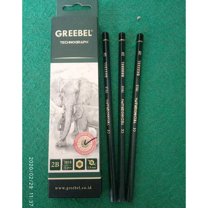 Pensil Greebel 2b Per Box Siplah