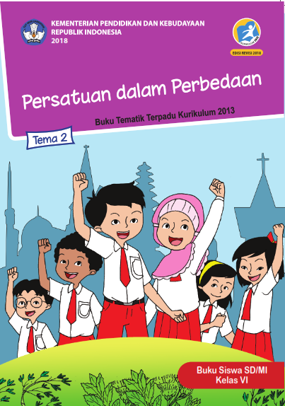 Buku Siswa Kelas 6 Tema 2 Persatuan Dalam Perbedaan Dunia Sosial Riset