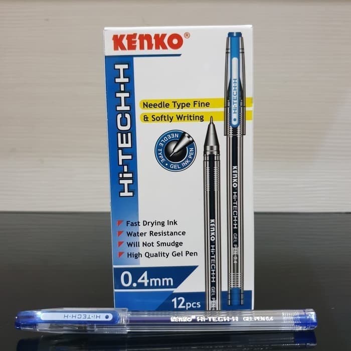 Ballpoint Gel Biru Kenko | SIPLah