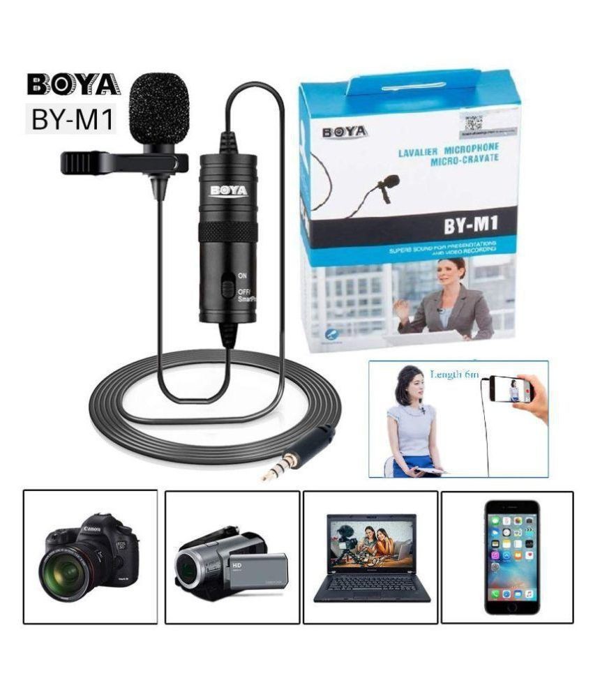 Clip On Boya BYM1 Microphone SIPLah