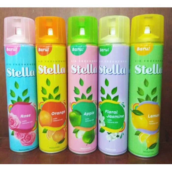 STELLA AIR FRESHENER 400ML / STELLA AEROSOL / STELLA PENGHARUM RUANGAN