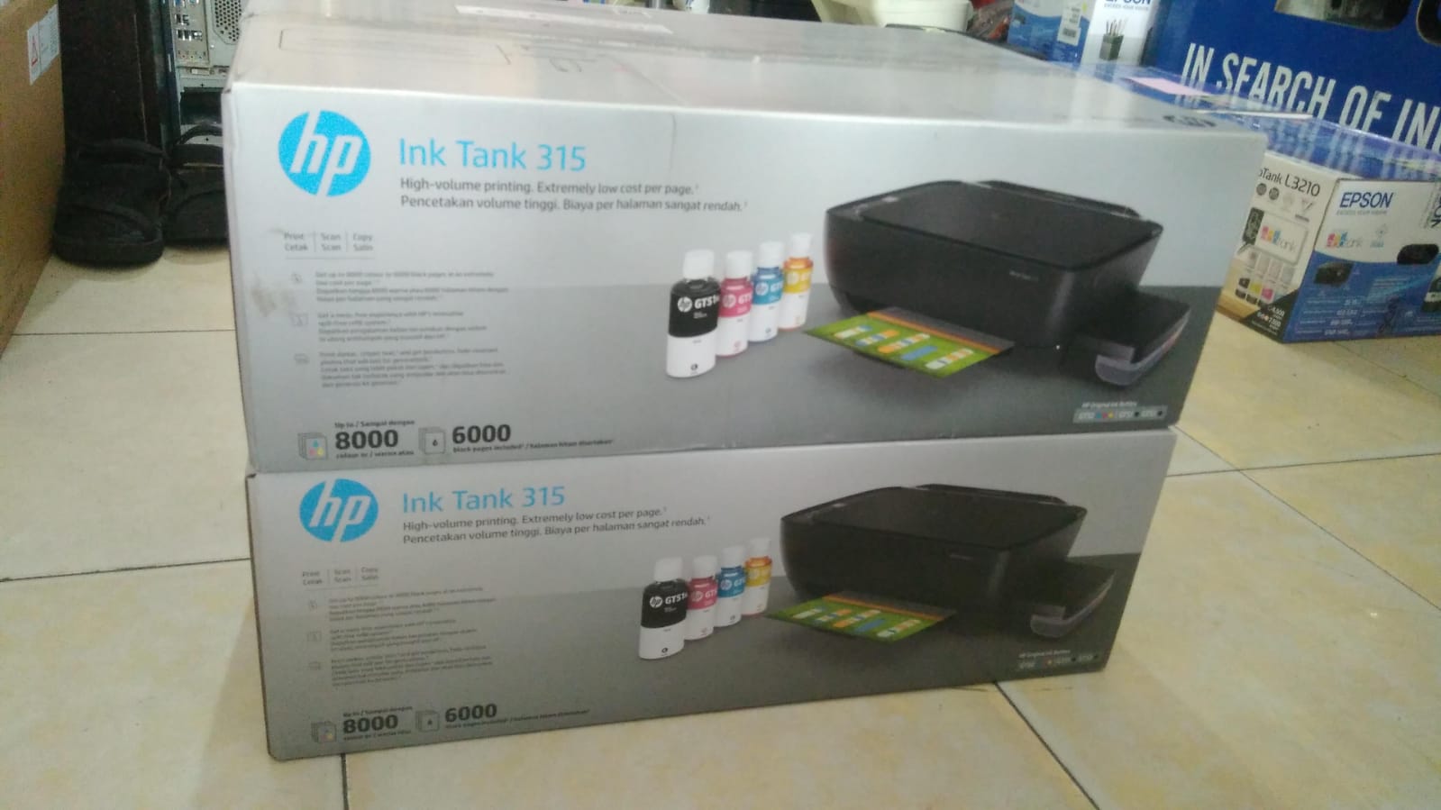 Printer HP Tank 315 | SIPLah