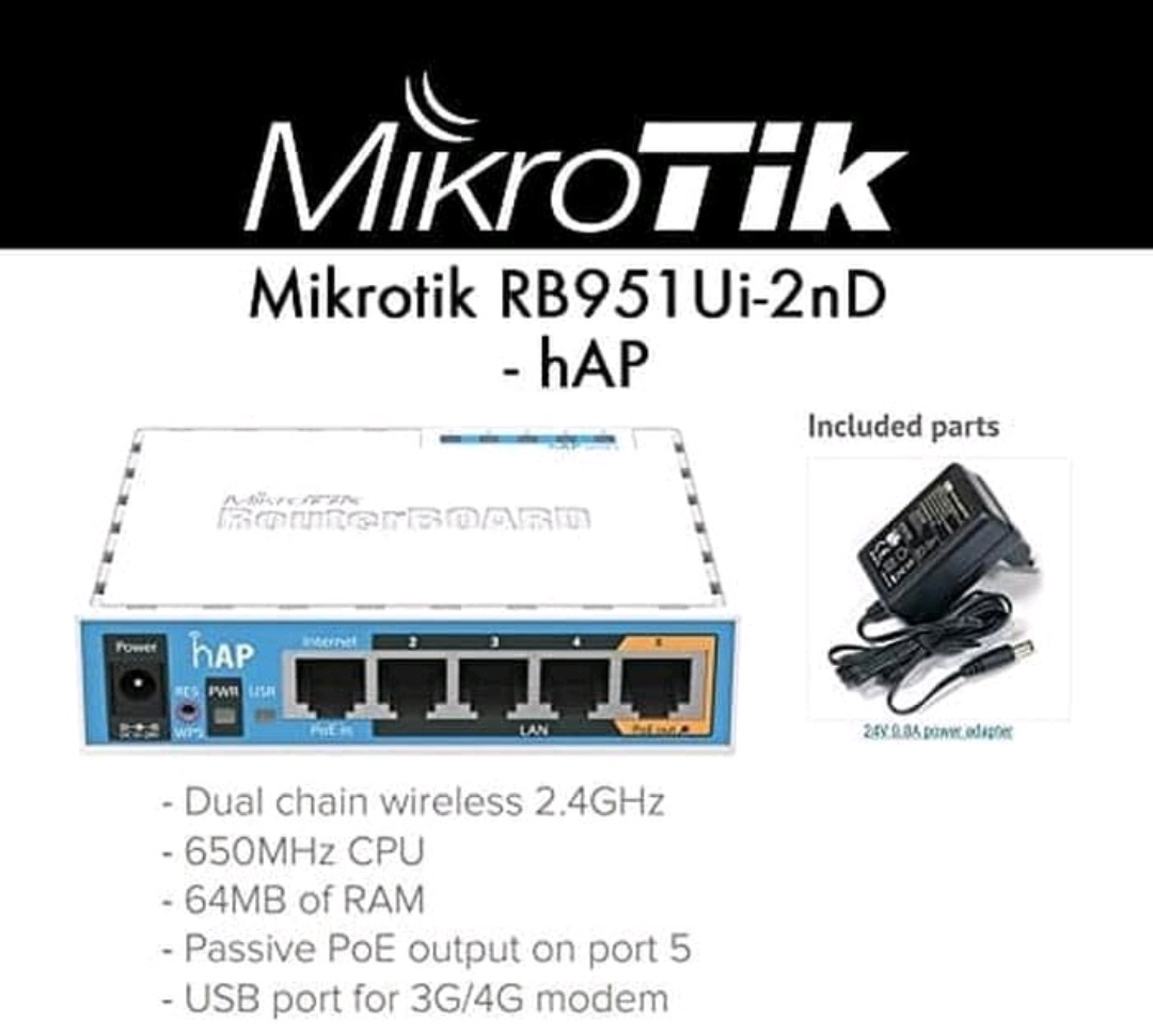 Mikrotik RB951Ui-2ND | SIPLah