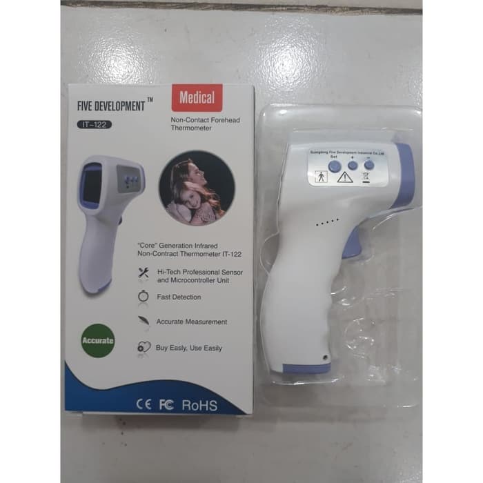 Thermogun Thermometer Infrared Digital Pengukur Suhu SIPLah
