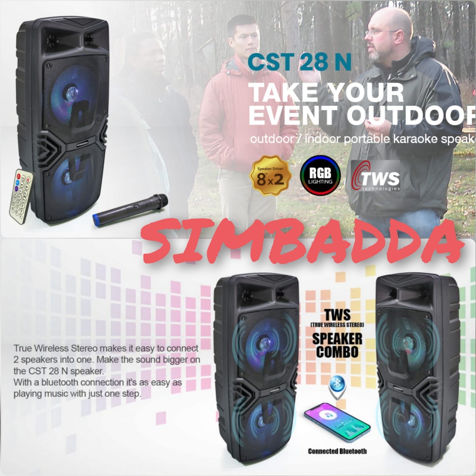 Simbadda clearance cst 28