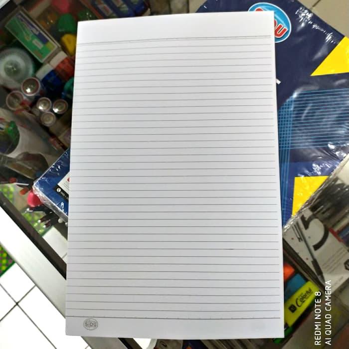 Kertas double folio per lembar SIPLah