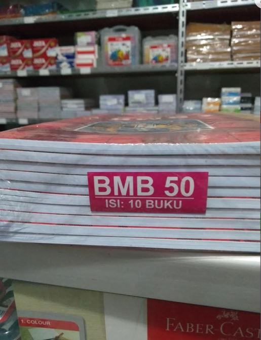 Buku Tulis BMB 50 Lembar | SIPLah