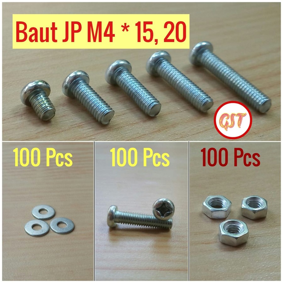 Mur Baut JP M4 Panjang | SIPLah