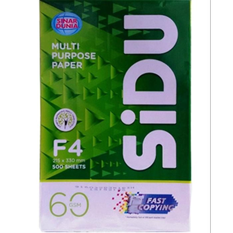 KERTAS SINAR DUNIA F4 60 GSM | SIPLah