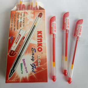 Pena Gel Kenko Easy Gel 0.5 Mm (Tinta Merah) Box | SIPLah