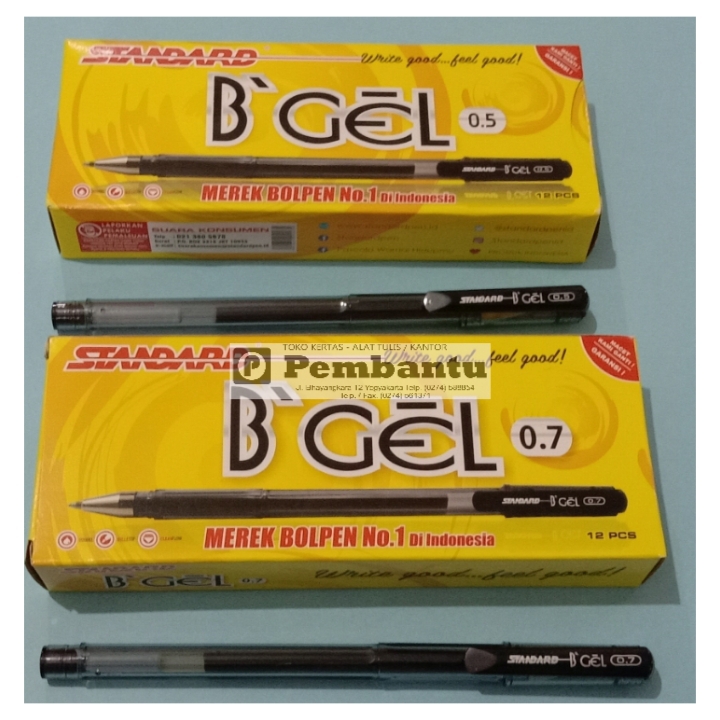 Toko Pembantu Bolpoin Standard B-Gel | SIPLah