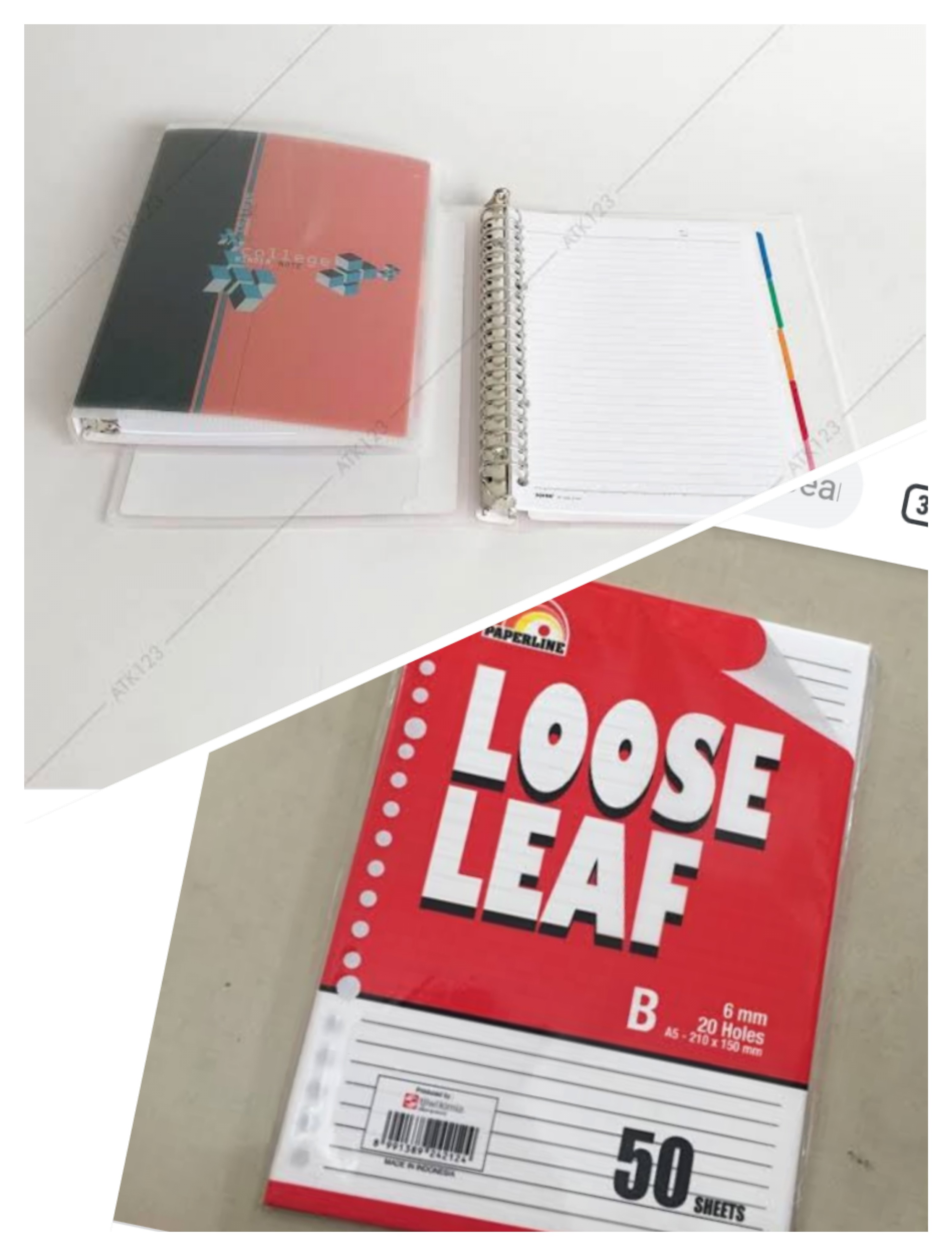 Binder dan isinya SIPLah