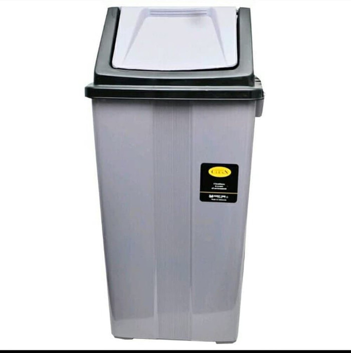 Tong Sampah Abu Abu Siplah 5149