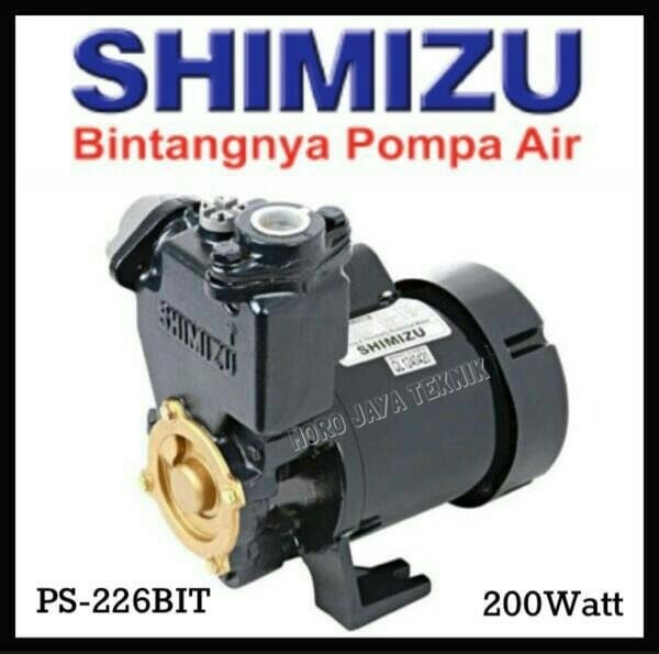 Pompa Air Listrik Pendorong Air Shimizu Ps Bit Siplah