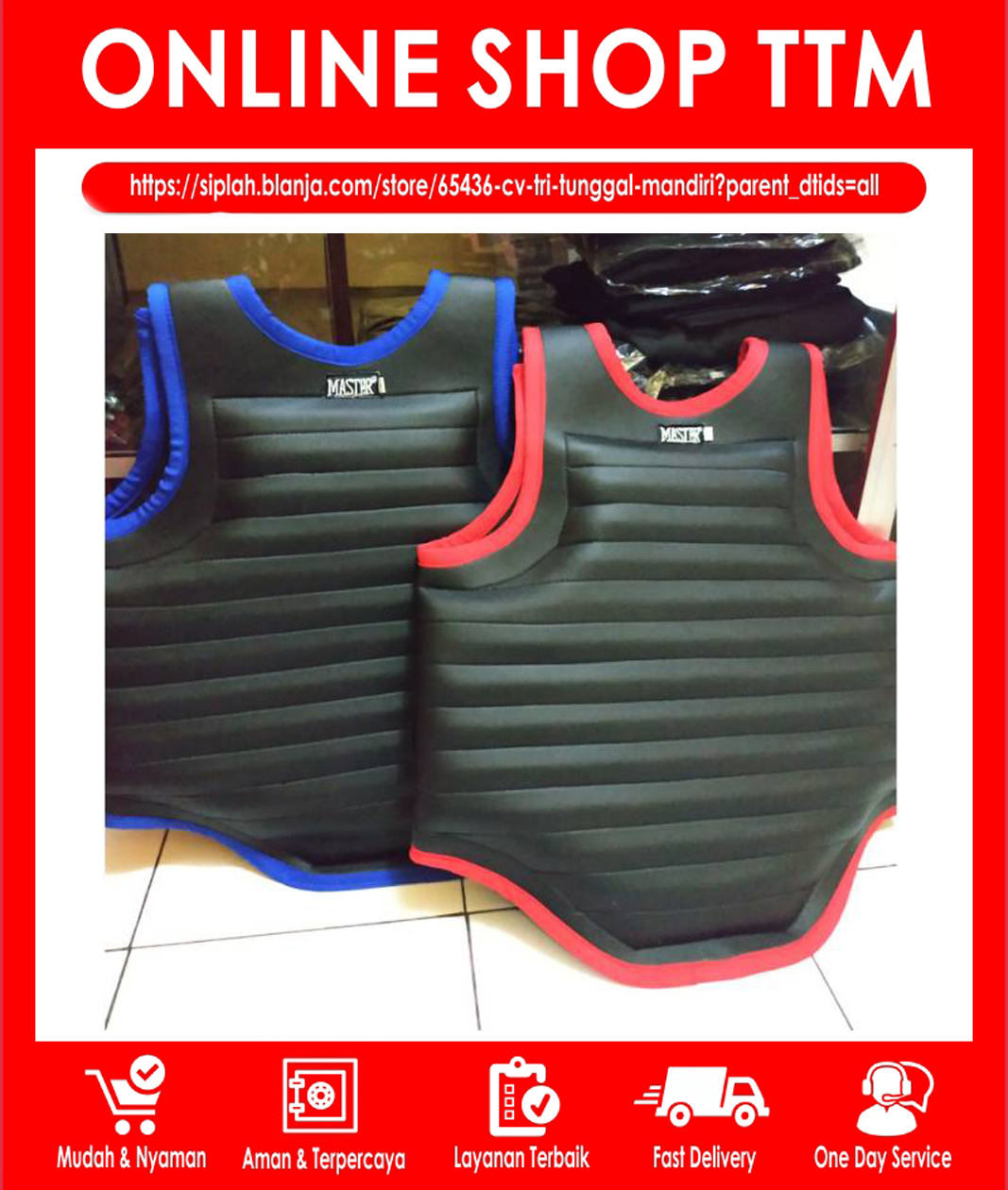 Body Protector Silat Pelindung Tubuh Warriors SIPLah