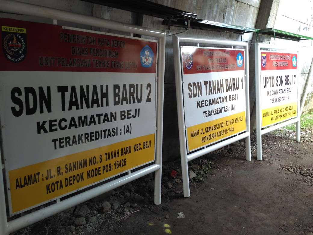 REKLAME PLANG SEKOLAH (150 cm x 100 cm) | SIPLah