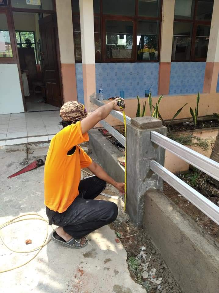 PEMBUATAN PAGAR TAMAN SEKOLAH | SIPLah