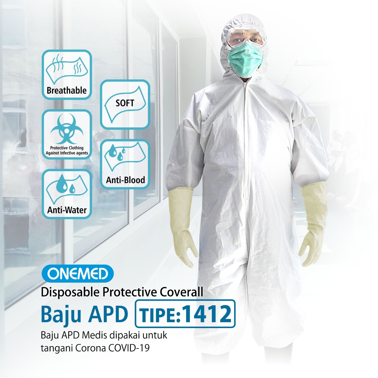 Baju APD Hazmat | SIPLah