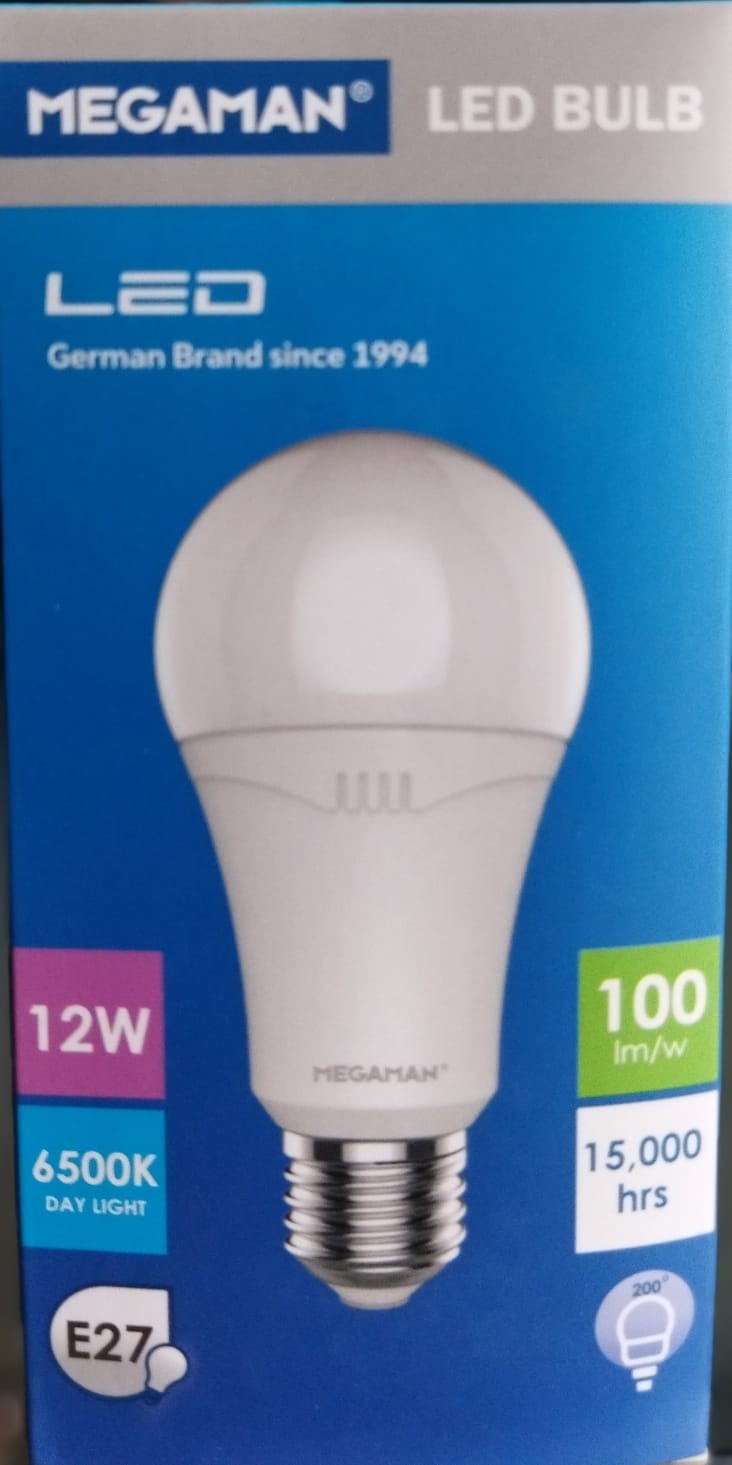 Lampu LED MEGAMAN 12 WATT