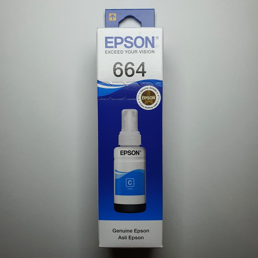 Tinta Epson 664 Cyan T6642 Siplah 0634