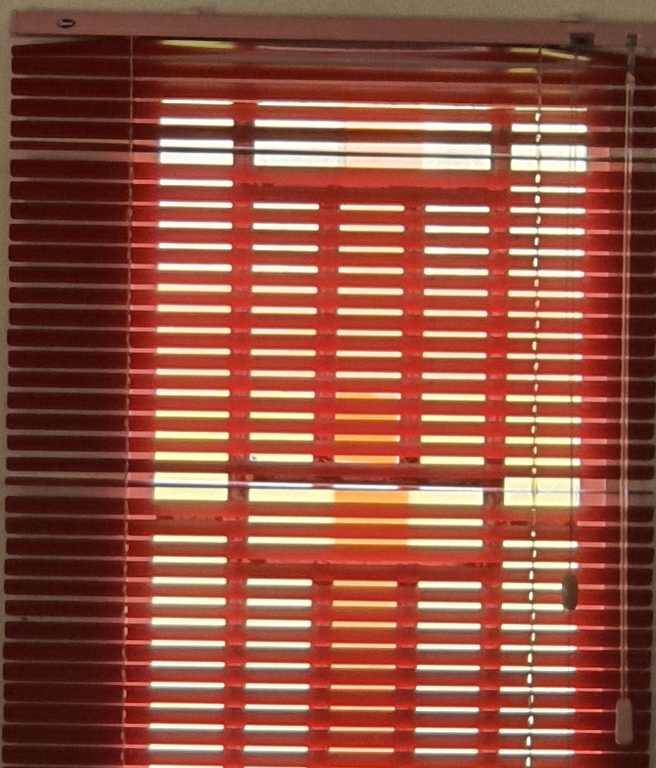 Wooden blind warna warni SIPLah