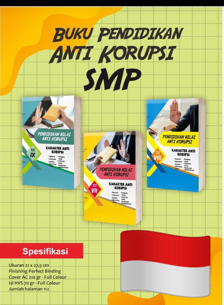 Buku Pendidikan Anti Korupsi SMP Kelas VIII | SIPLah