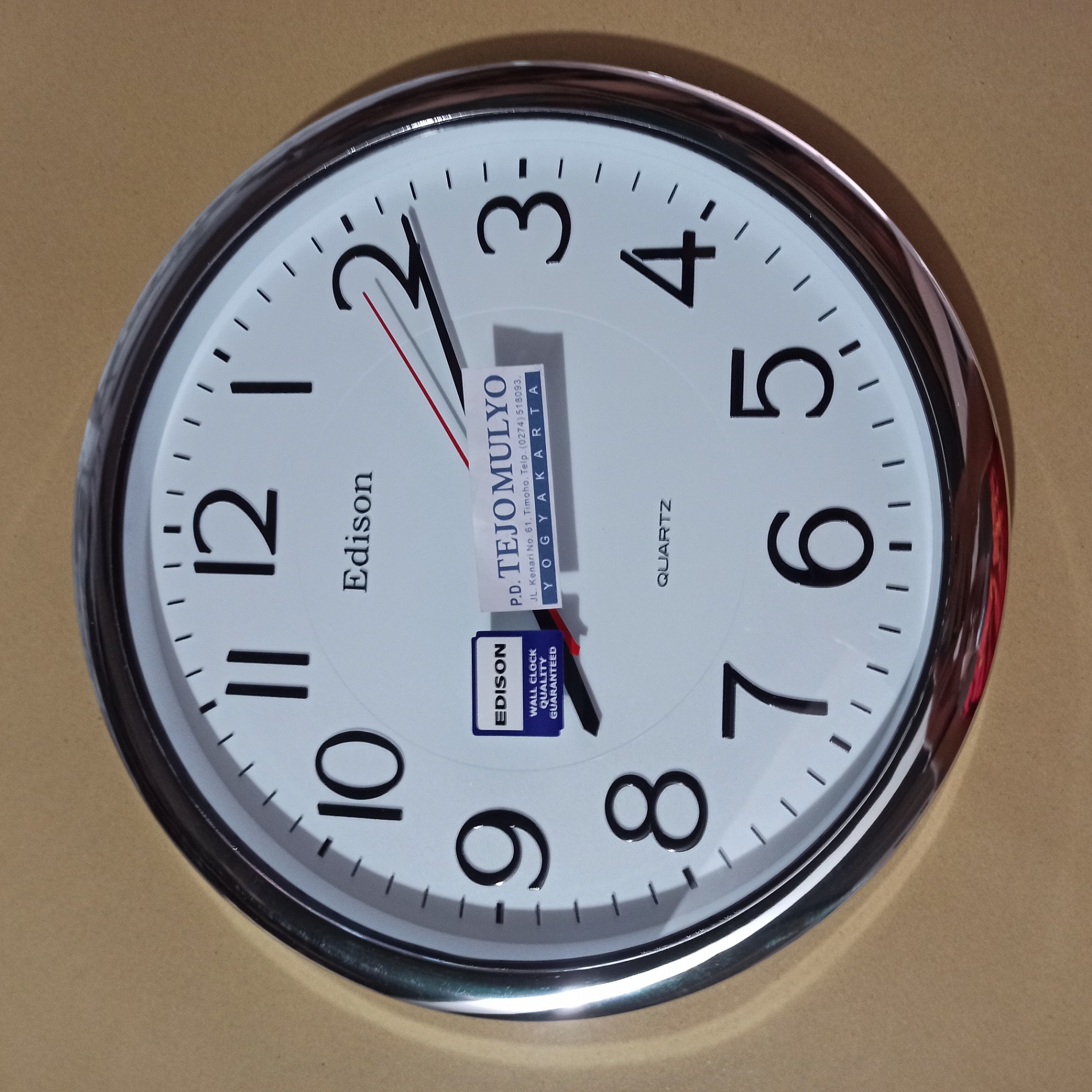 JAM DINDING EDISON SIPLah