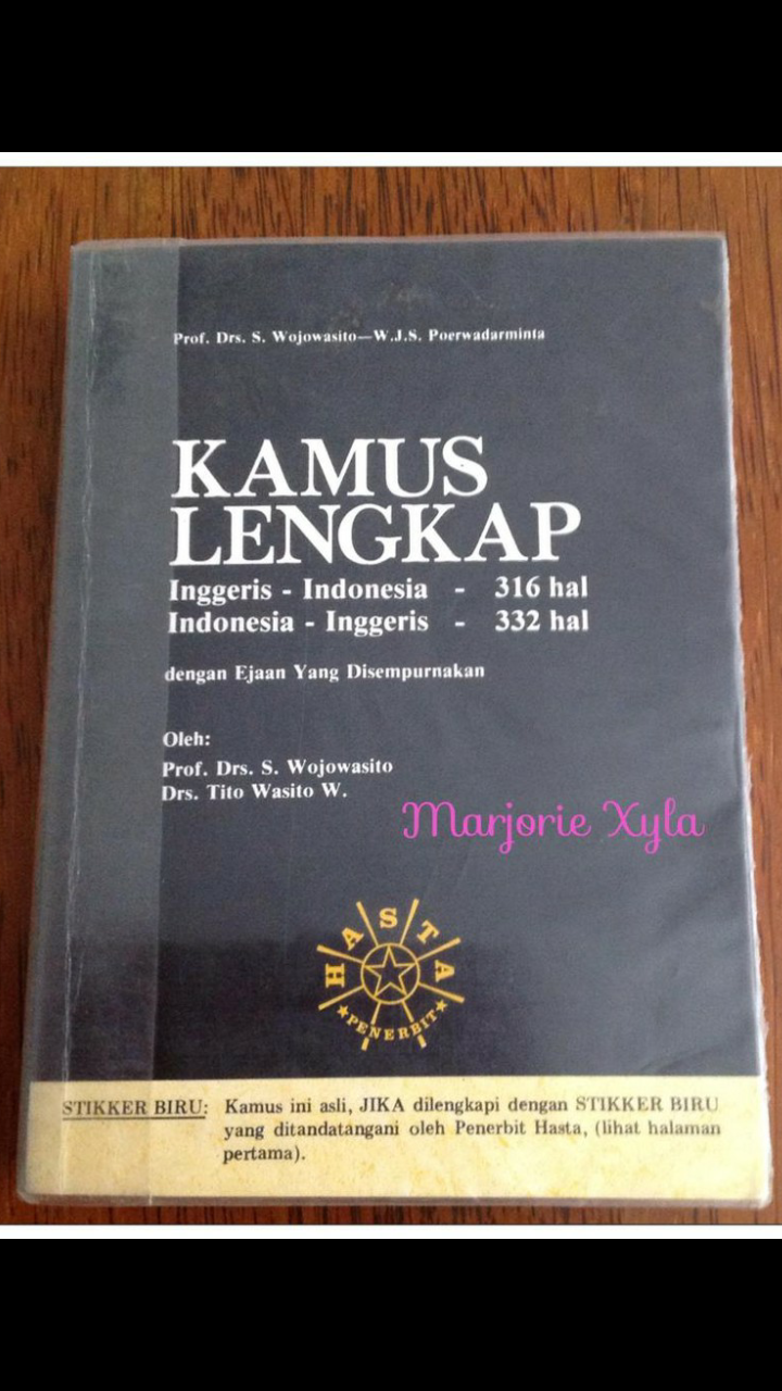 KAMUS BAHASA INGGRIS | SIPLah