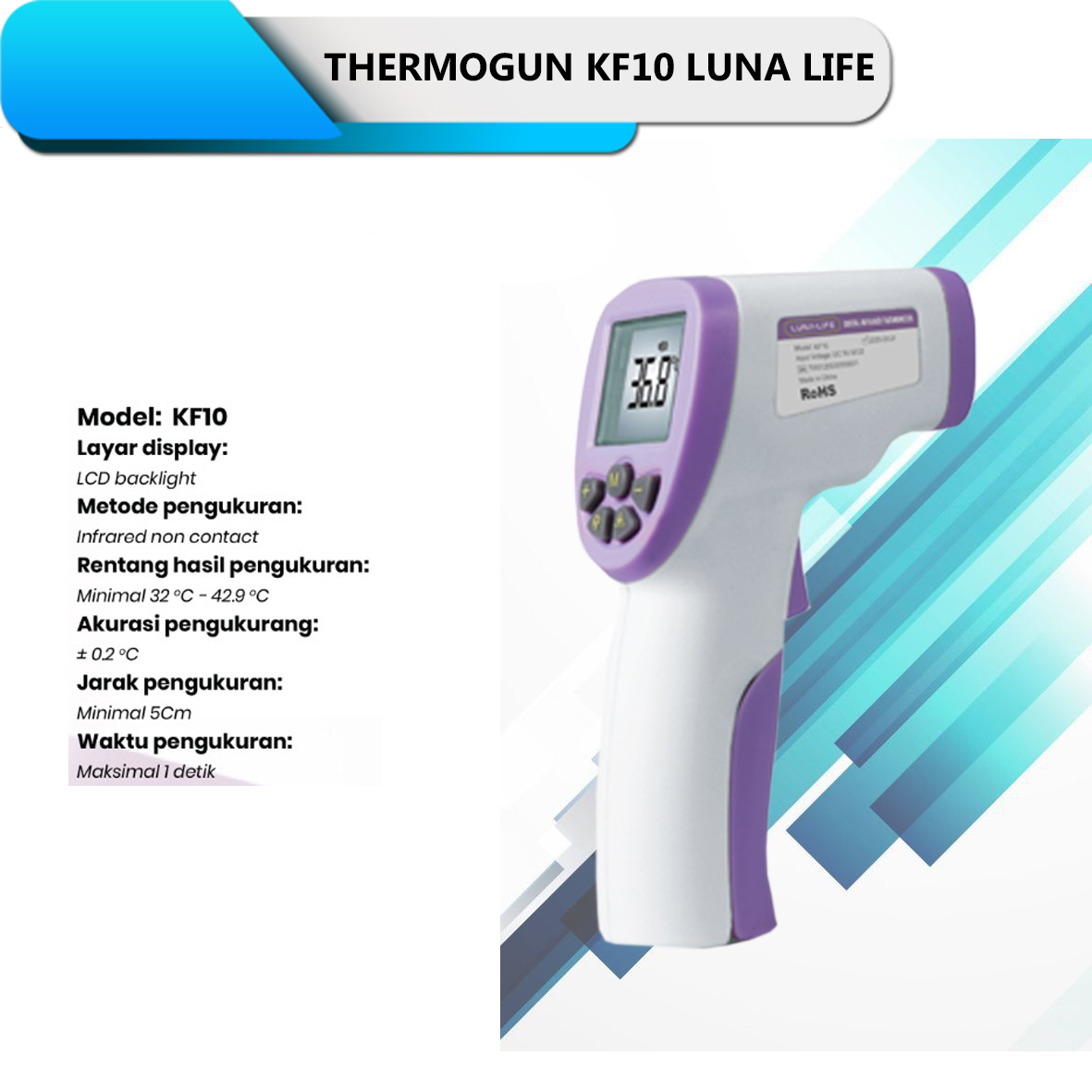 Thermogun Kf10 Luna Life Siplah 9677