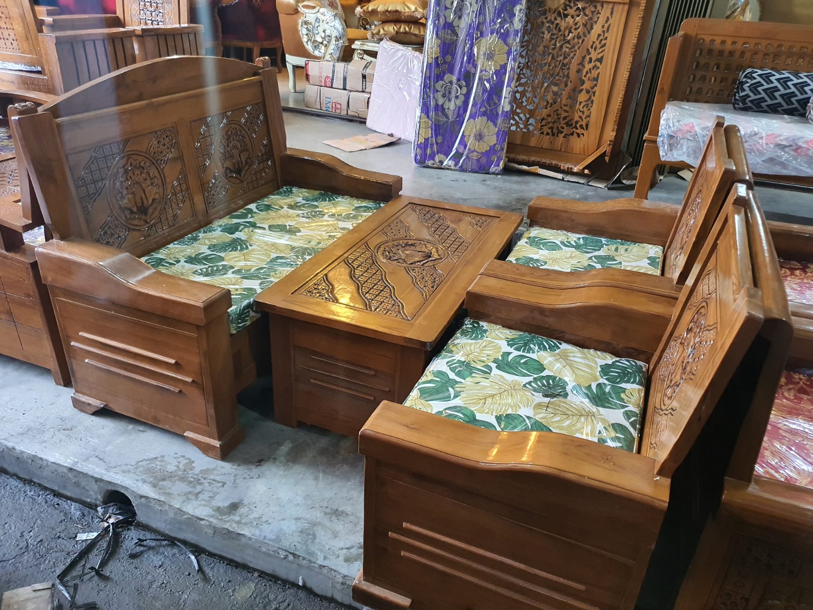 sofa kayu jati 311 SIPLah