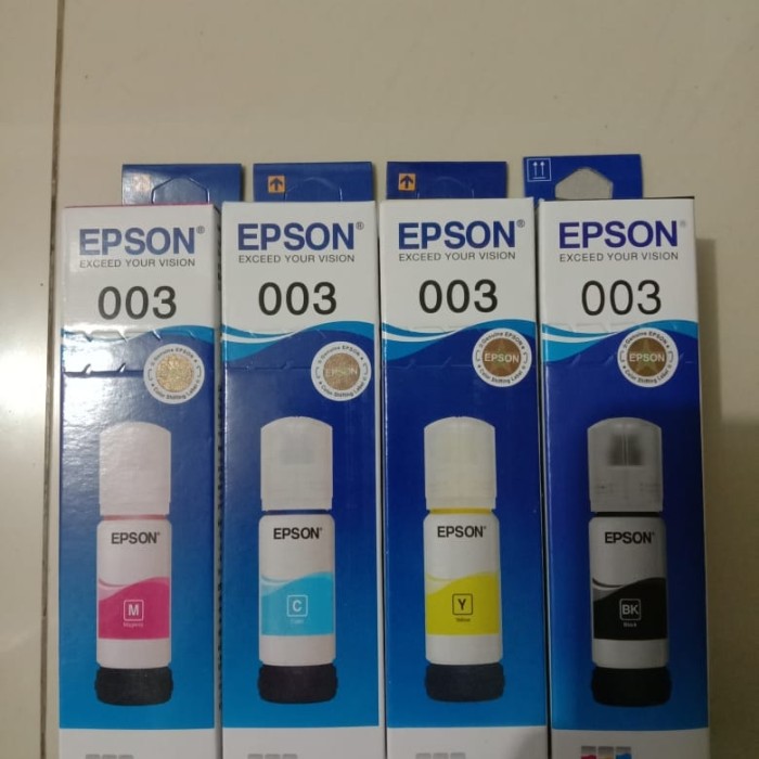 TINTA EPSON 003 original WARNA dan HITAM | SIPLah