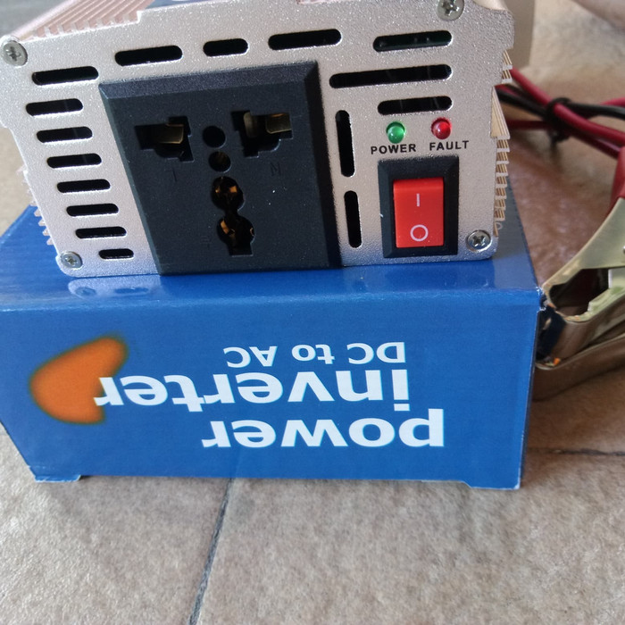 Power Inverter DC to AC 1000 Watt 12VDC ke 220VAC SIPLah