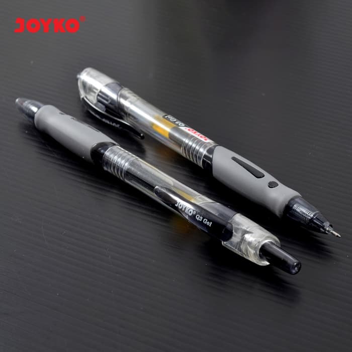 Gel Pen / Pulpen / Pena Joyko GP265NT / Black / Q3 Gel / 0.5 mm SIPLah