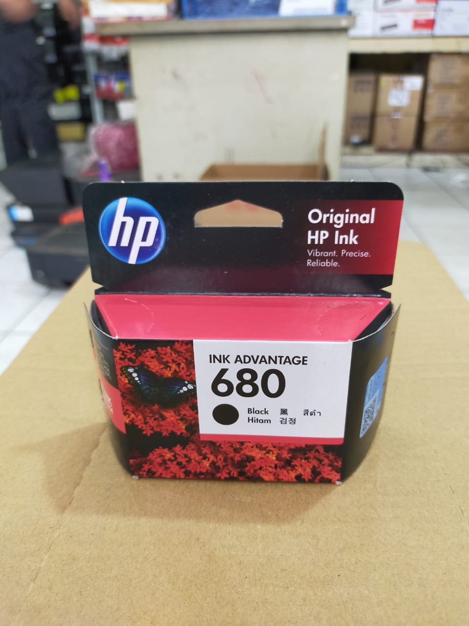 Cartridge Printer HP 680 Black SIPLah