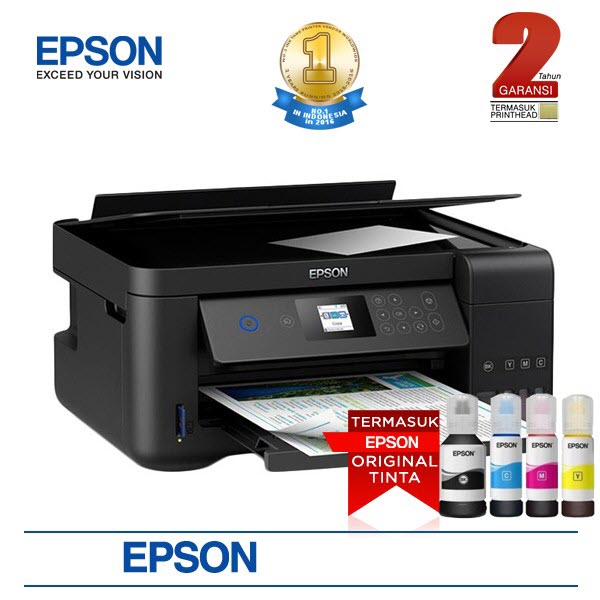 Epson L4160 Wi Fi Duplex All In One Ink Tank Printer Print Scan Copy Wifi Siplah 8451