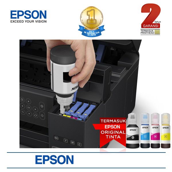 Epson L4160 Wi Fi Duplex All In One Ink Tank Printer Print Scan Copy Wifi Siplah 9897