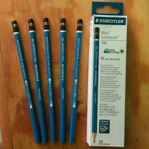 Pensil Staedtler 2b Asli | SIPLah