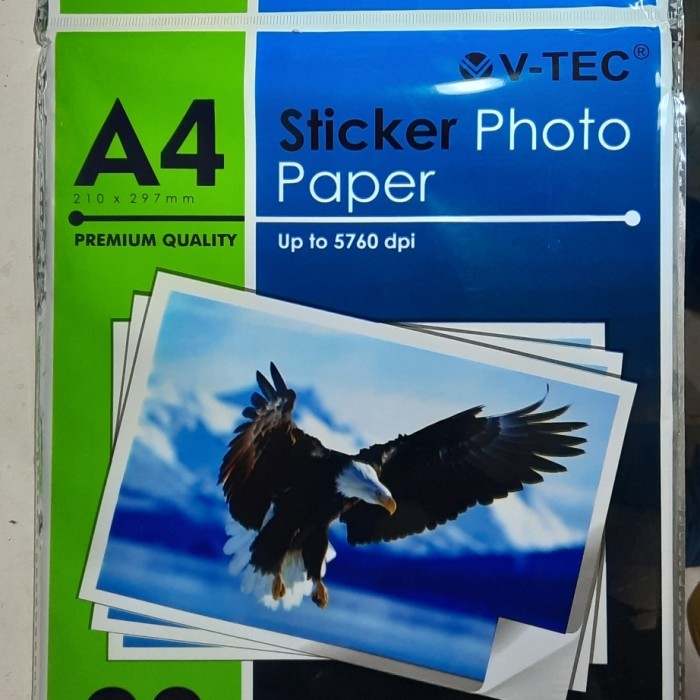 BG Kertas Sticker A4 Isi 20 Lembar | SIPLah