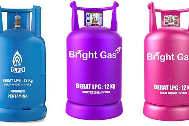 Tabung Gas 12 Kg Bright Gas/Elpiji Pertamina + Isi | SIPLah