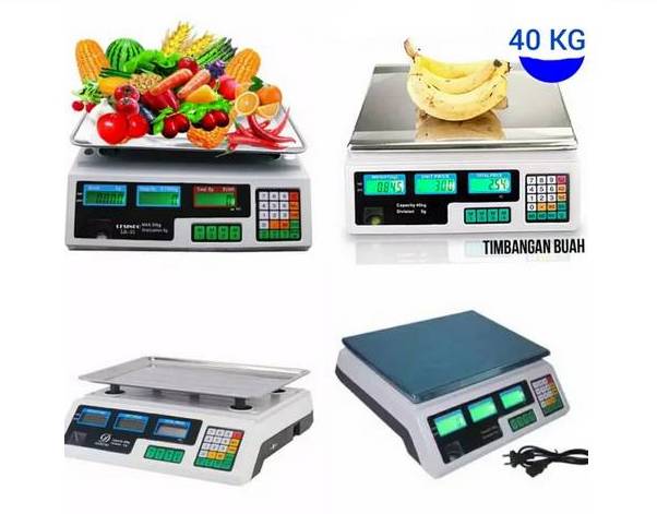 Timbangan Buah Digital 30kg Siplah