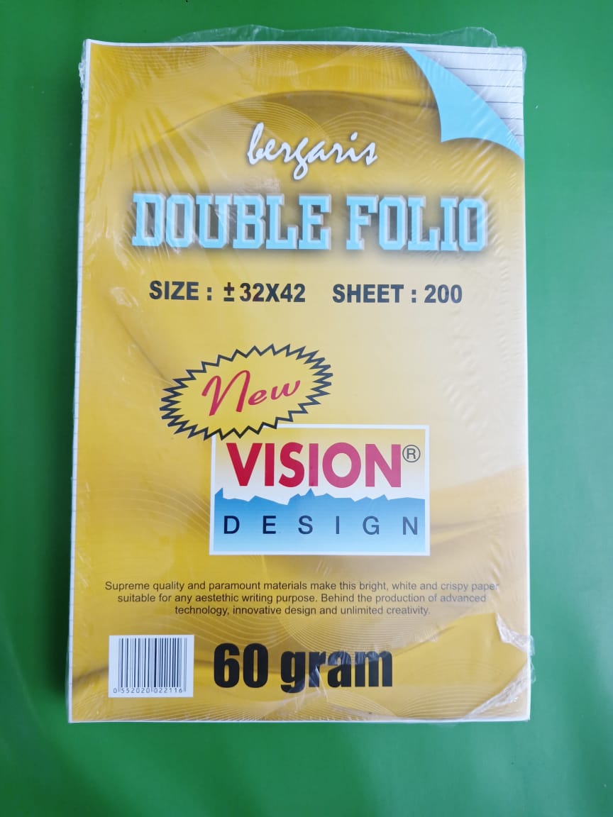 Kertas Folio Bergaris 200 Lembar | SIPLah