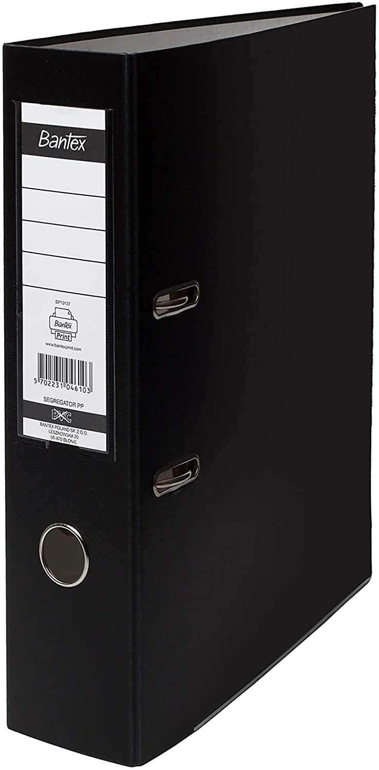 Odner Bantex Ring Binder Ukuran F4 Folio Hitam SIPLah