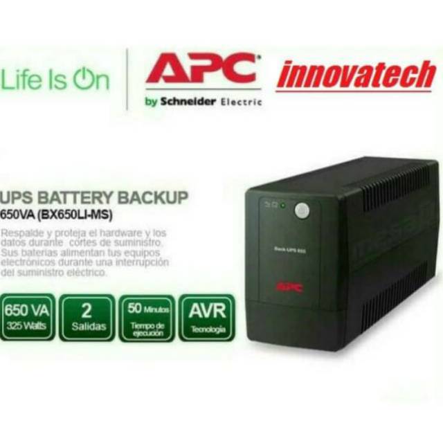 Ups Apc Bx1100li-Ms Back Ups 1100va | SIPLah