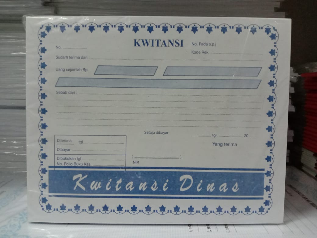 Kwitansi Dinas ( NCR ) | SIPLah