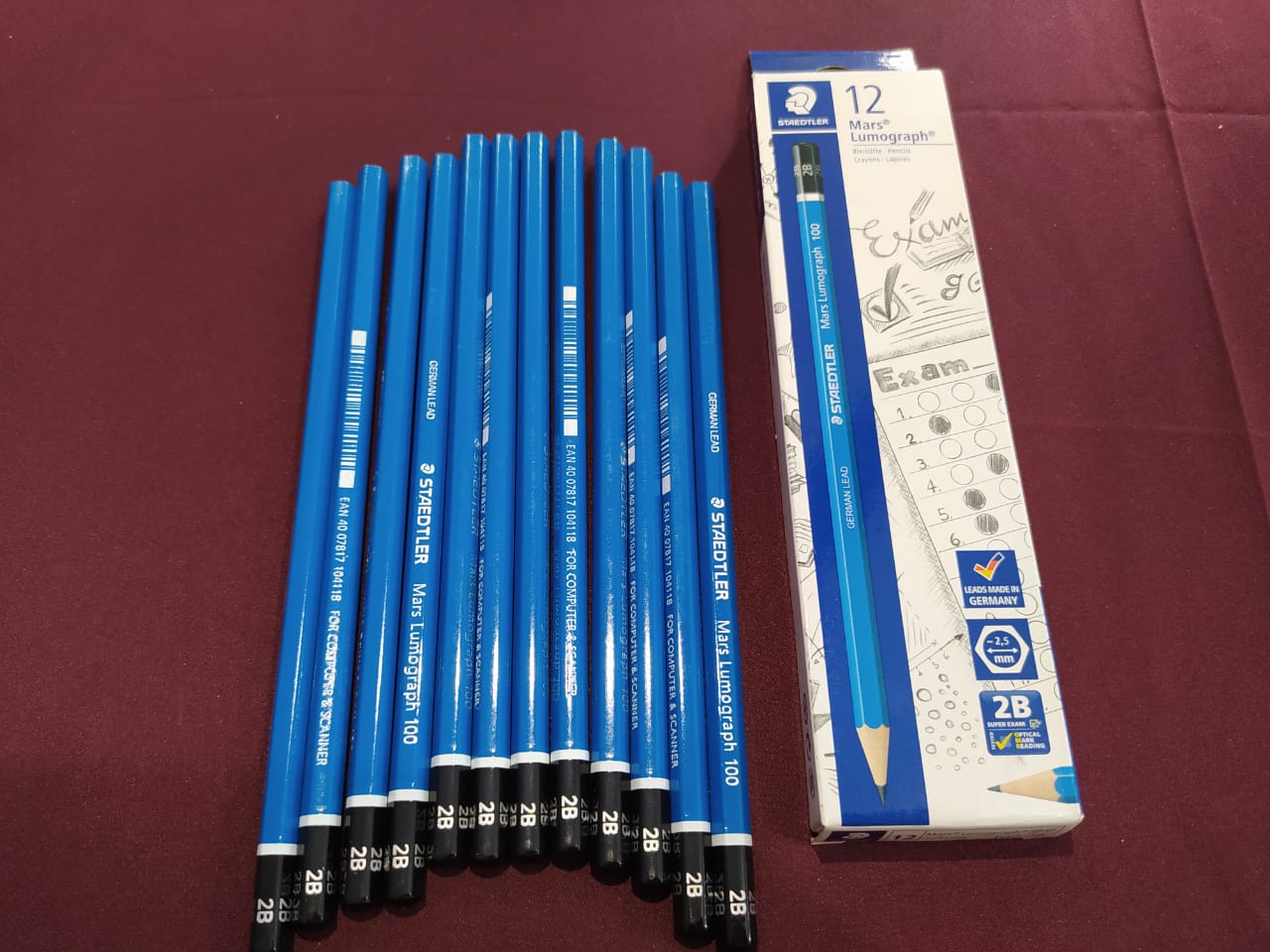 Pensil Staedtler 2B Mars Lumograph 100 | SIPLah