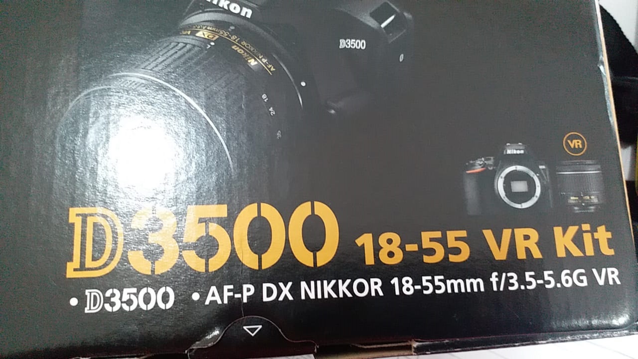 Kamera Dslr Nikon D3500 Lensa 18 55mm Vr Kit Siplah 7418